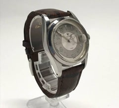 Early Mens Rolex Tudor Oyster Wristwatch with Gray California Dial and Date