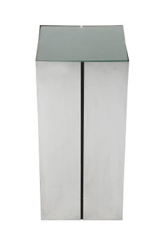 Mid-Century Modern Neal Small for Kovacs Chrome Light Up Table or Pedestal Lamp