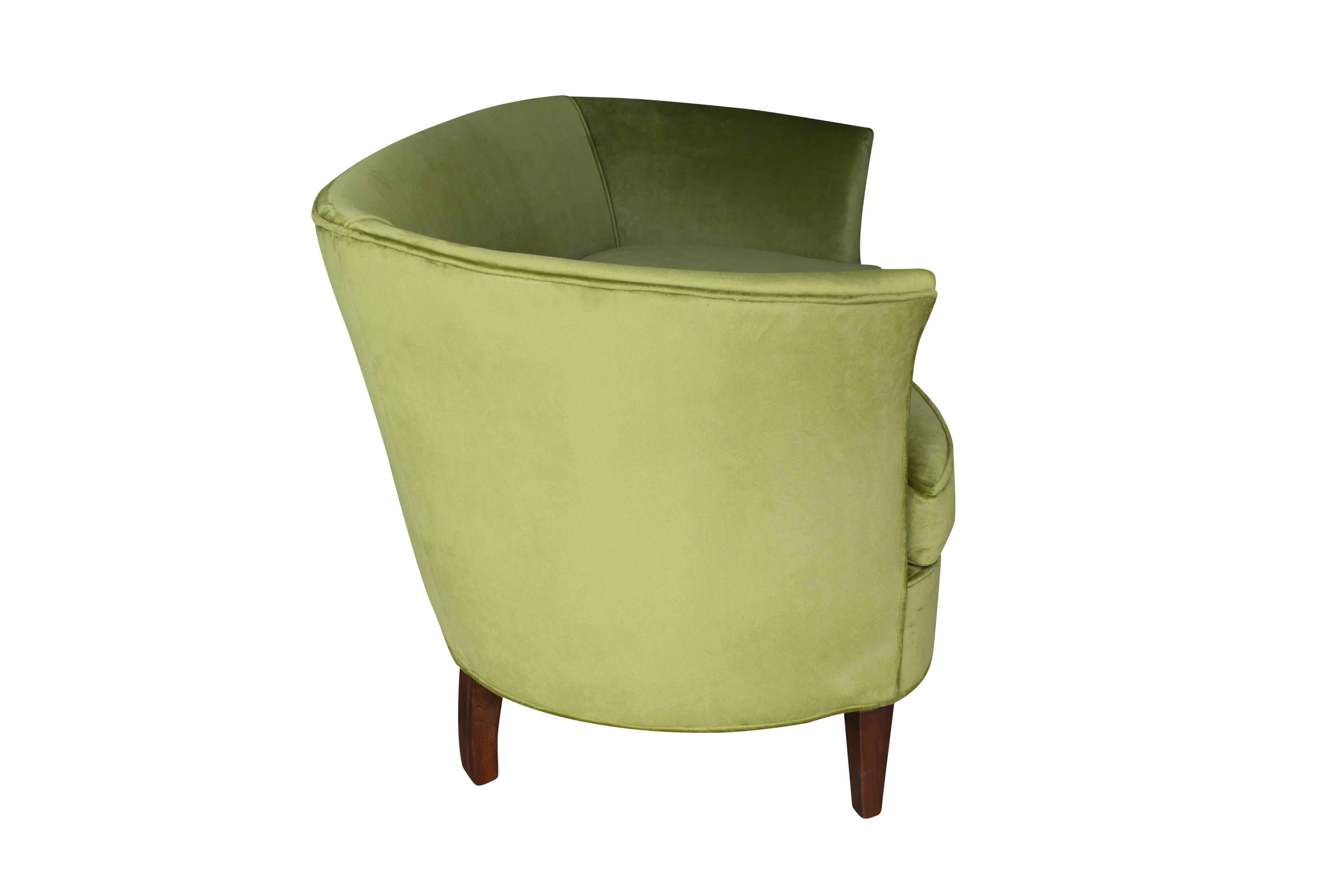 green settee