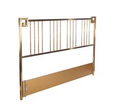 Brass King-Size Headboard by Mastercraft