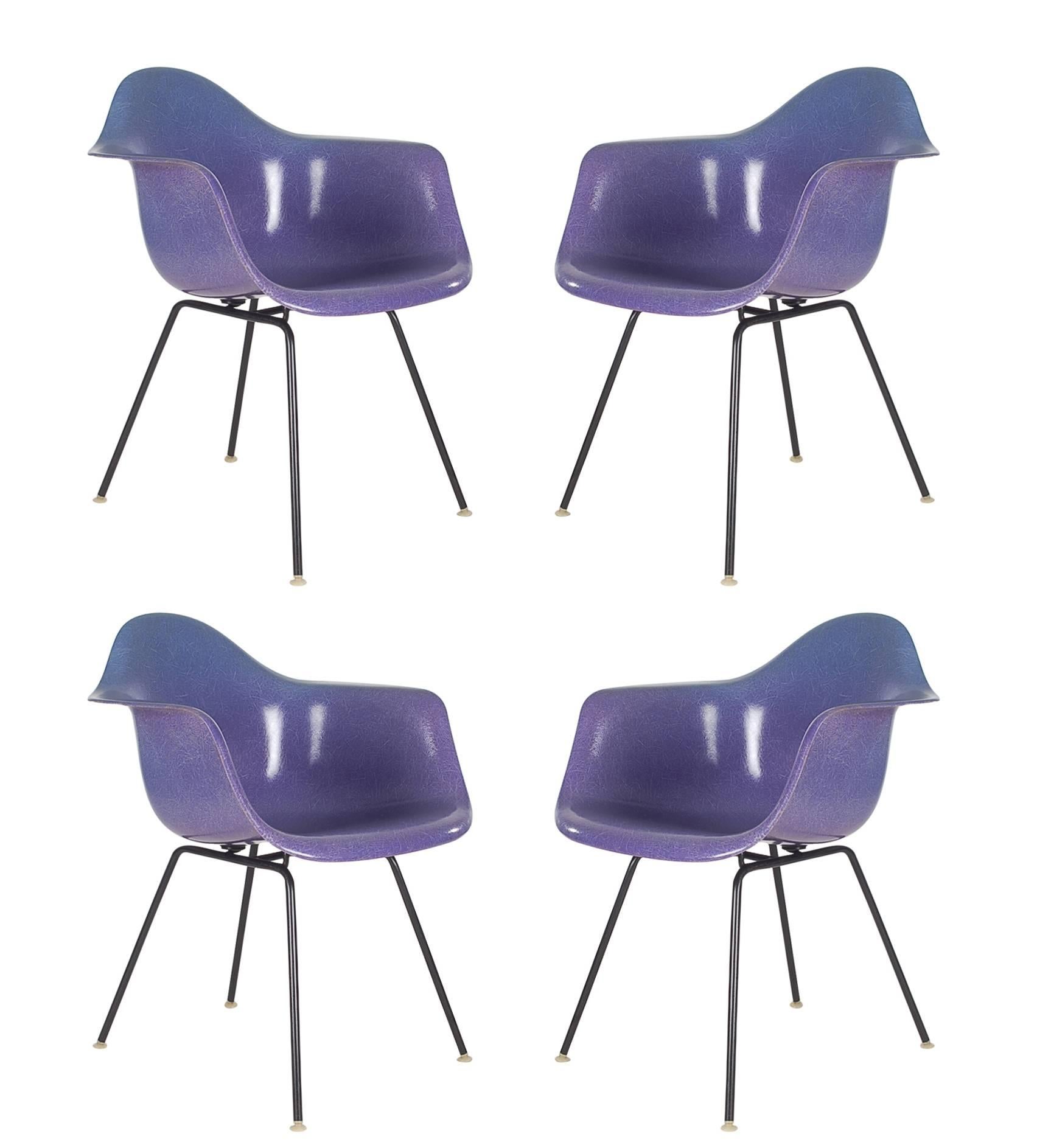 herman miller purple chair