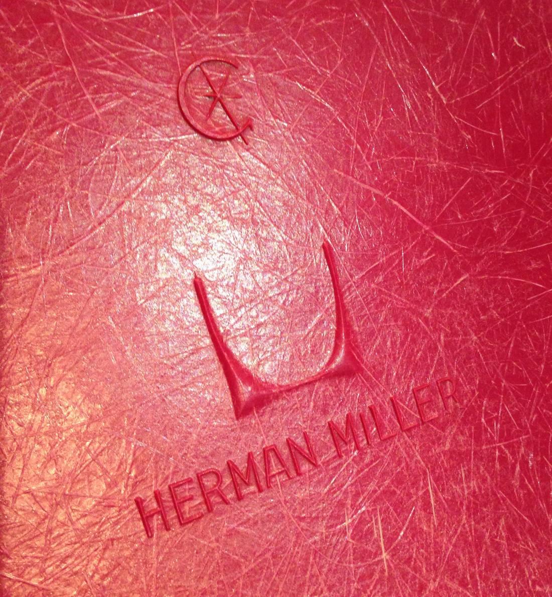 herman miller pink chair