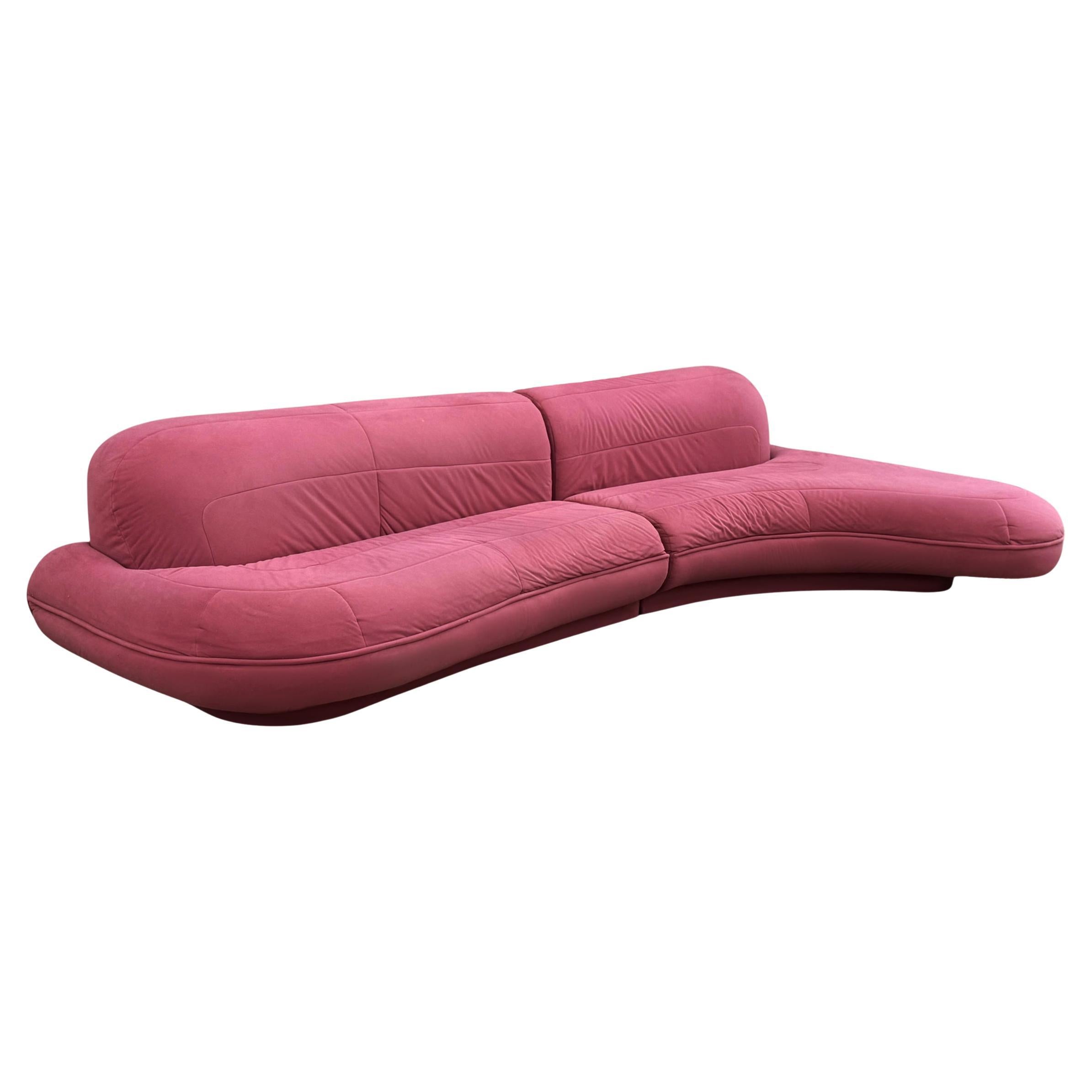 Sulptural Mid-Century Modern Curved Sectional Sofa by M Fillmore Harty, Preview