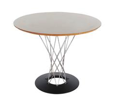 Early Mid-Century Modern Isamu Noguchi for Knoll Round Dining Table