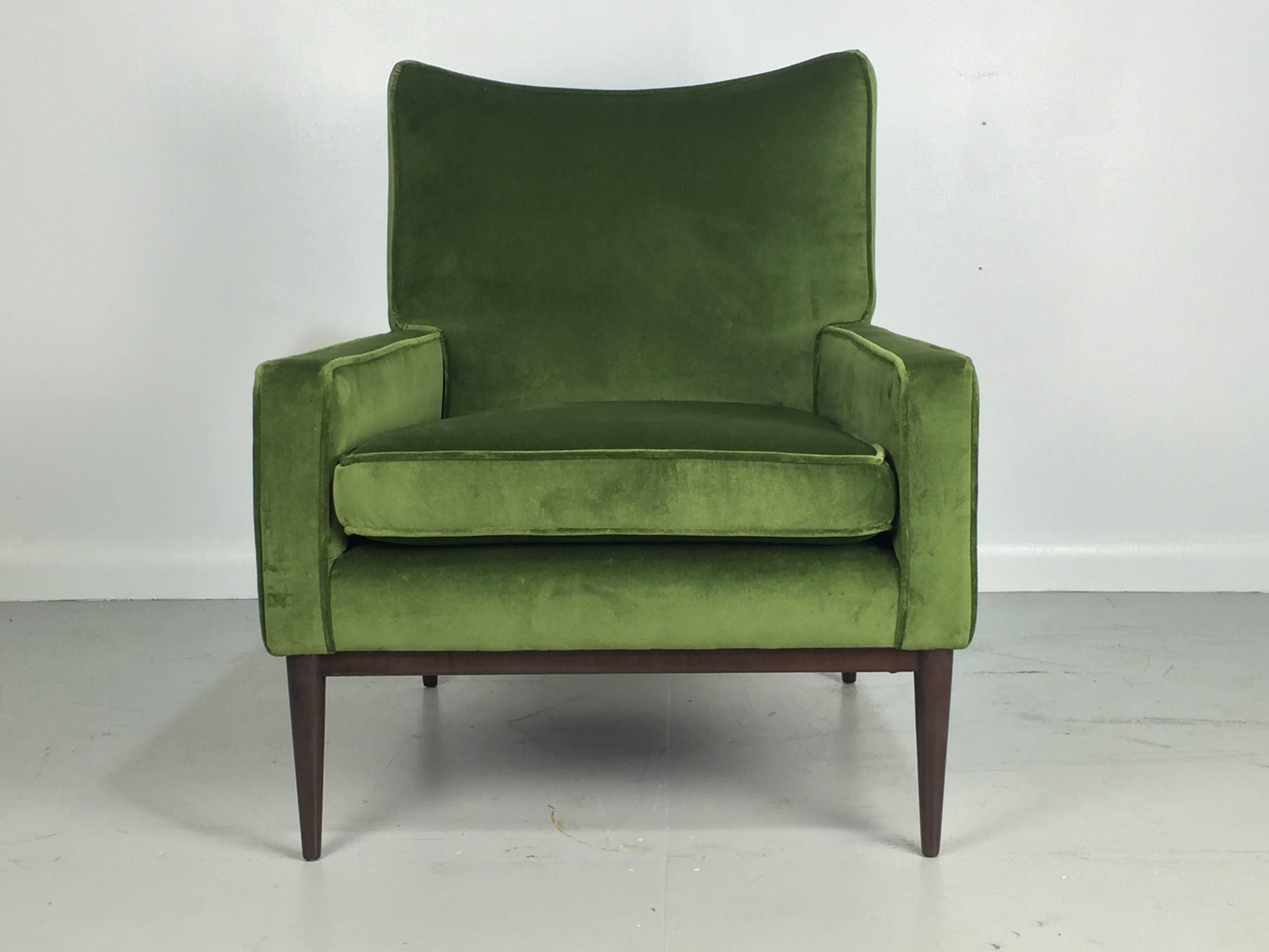 Mid-Century Modern Paul McCobb Upholstered Lounge Chair