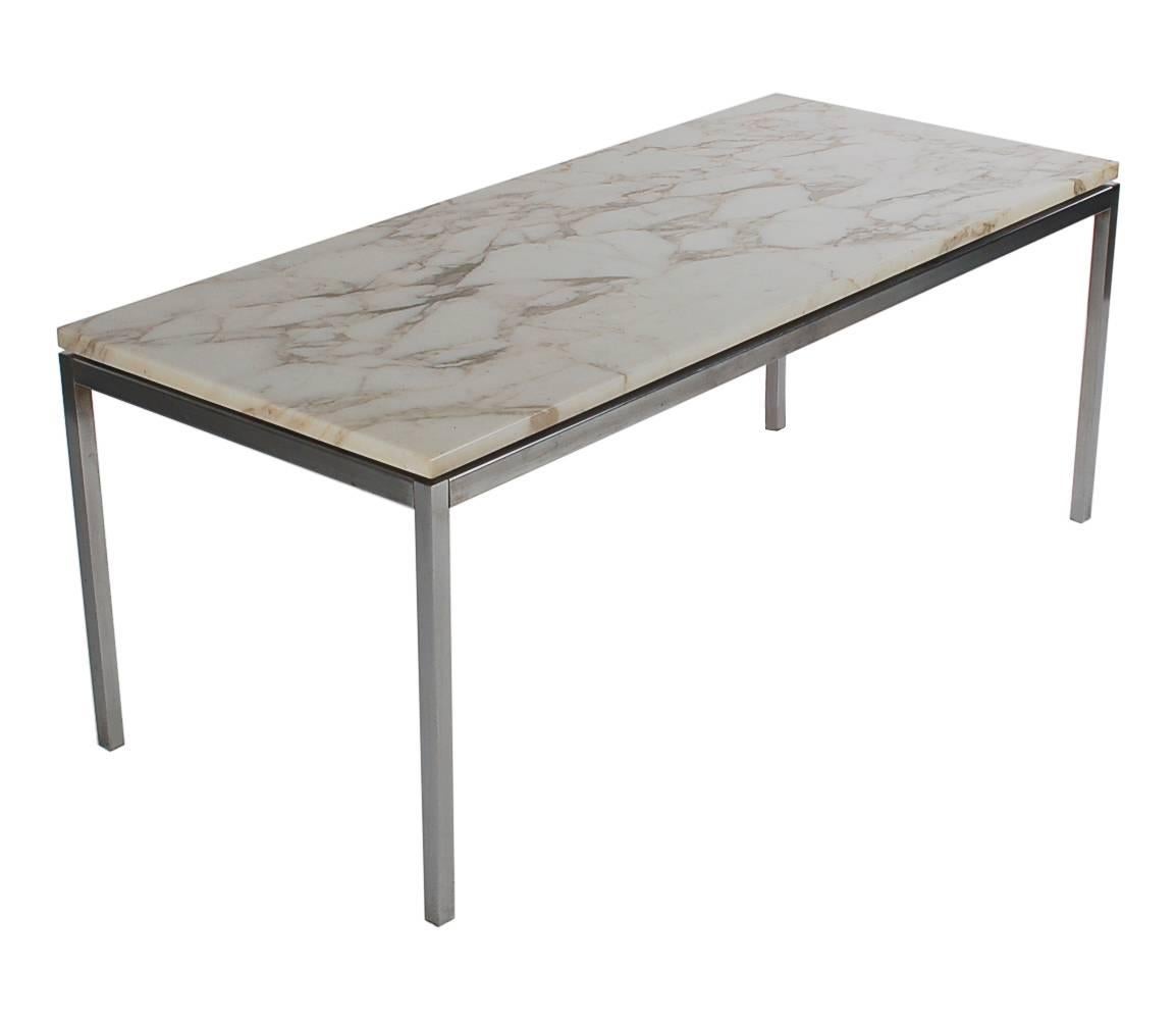 modern marble coffee table