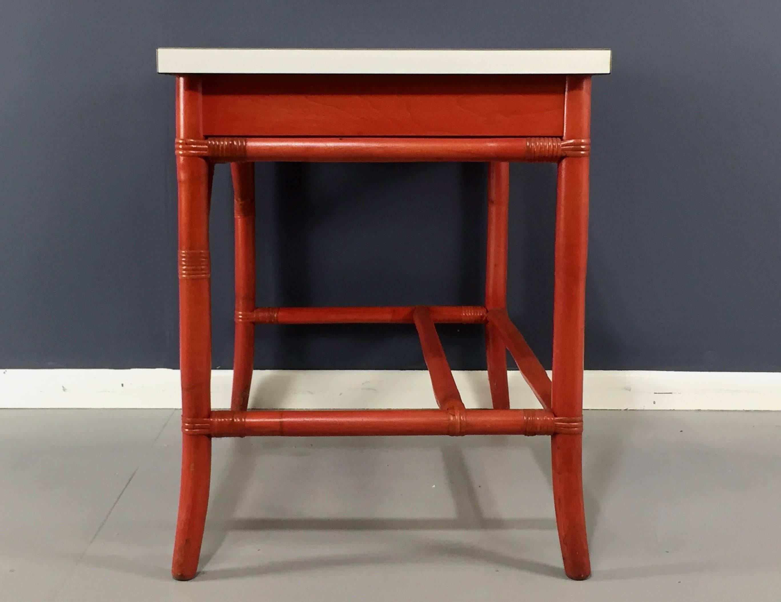 American Parzinger Attributed Student's Desk by Willow and Reed