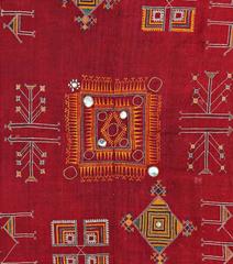Hand Embroidered Shawl by Rabari People, India