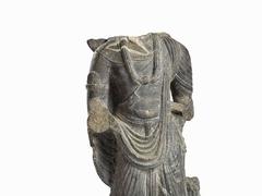 Torso of a Standing Bodhisattva, Gandhara, 2nd-3rd Century