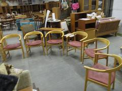 Hans J Wegner Six Armchairs Model PP-208