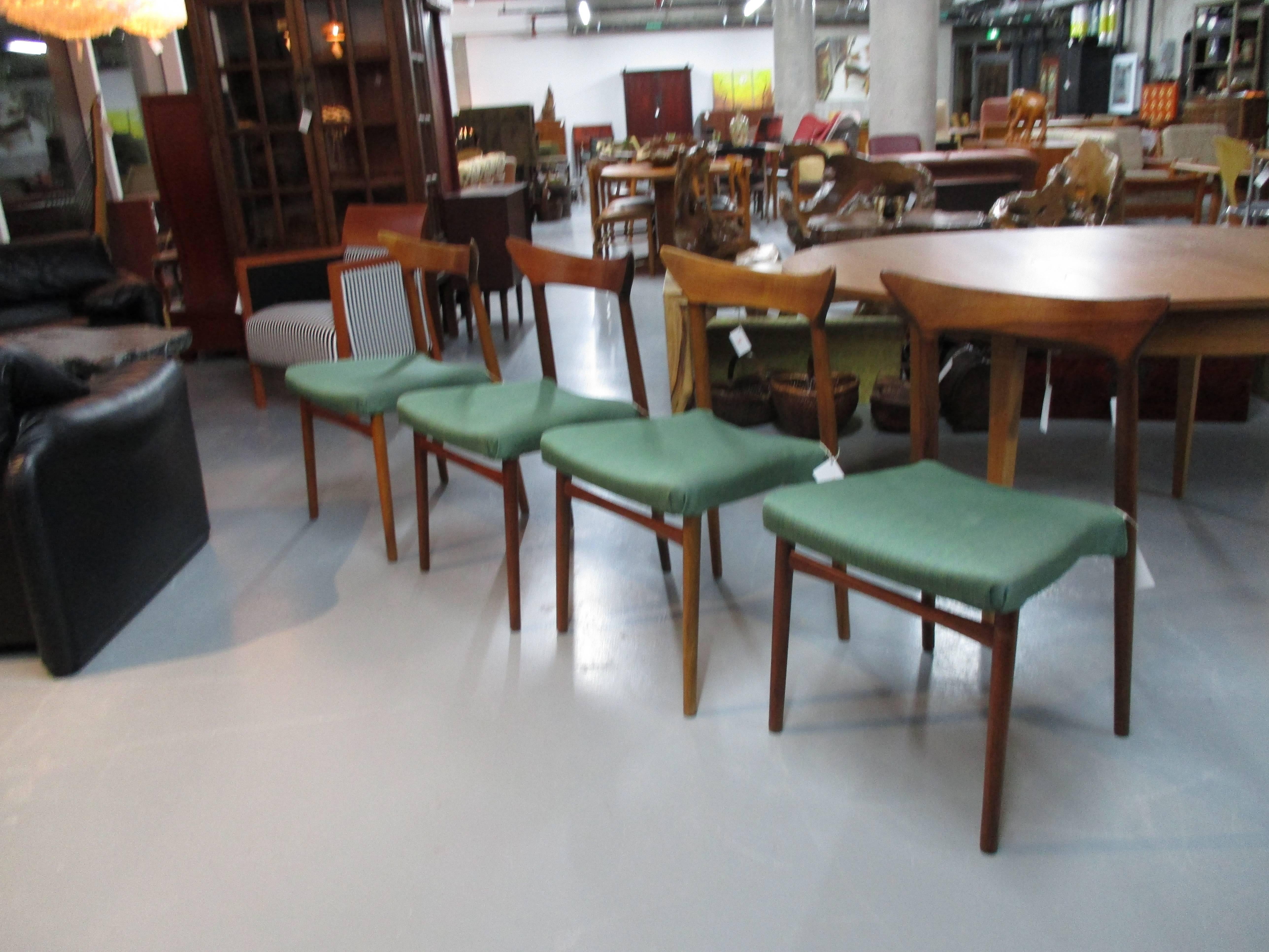 Danish Teak Dining Chairs 3