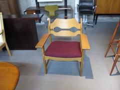 Unique Chair in Oak by Henning Kjaernulf