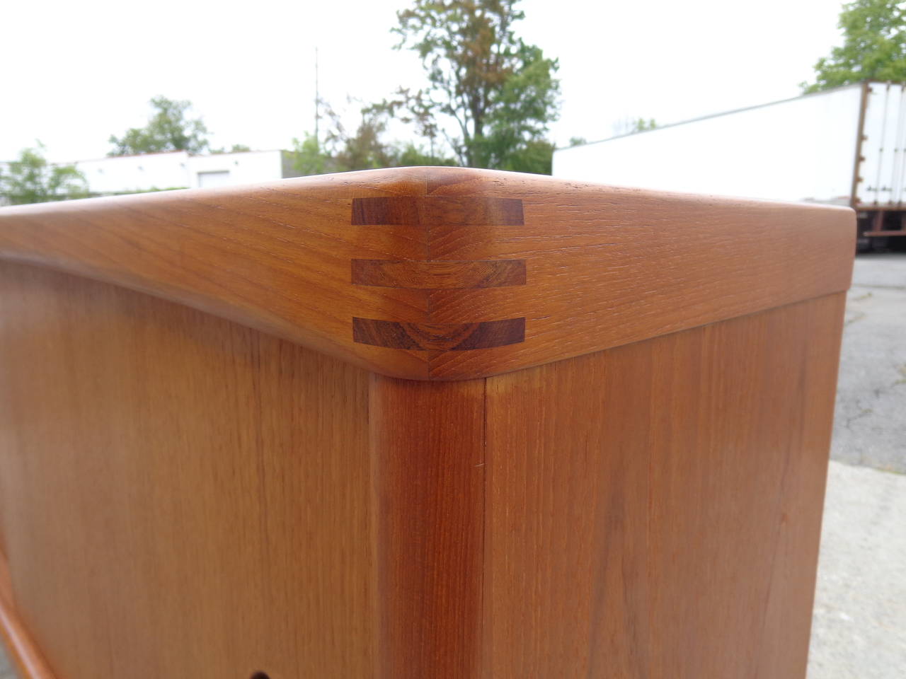 HW Klein Teak Sideboard Manufactured by Bramin For Sale 1