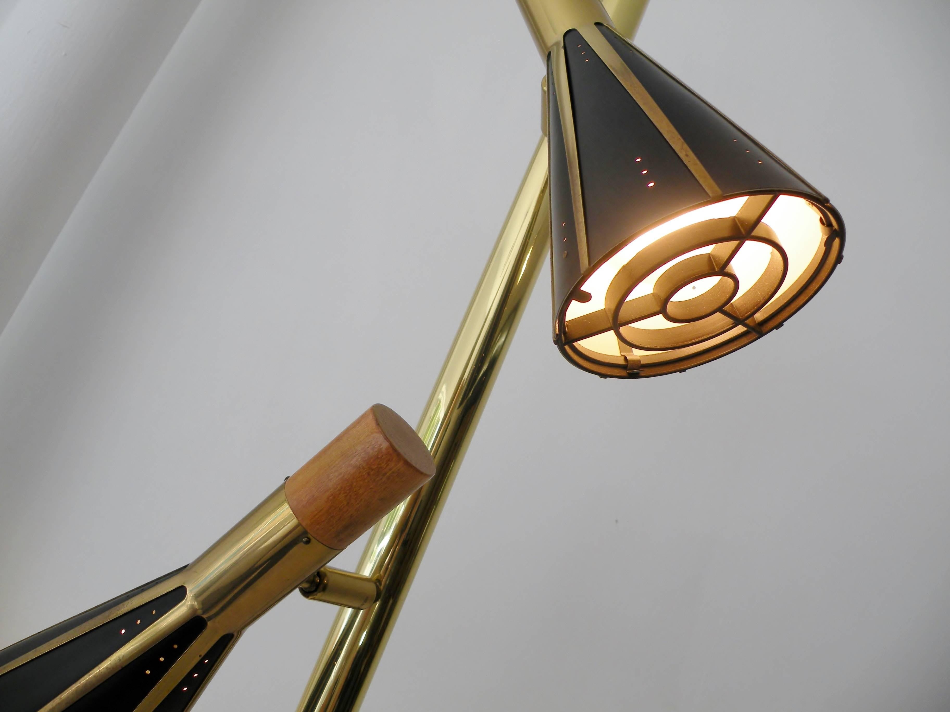 Mid-Century Modern Rare Raymond Loewy Stiffel Adjustable Table Lamp