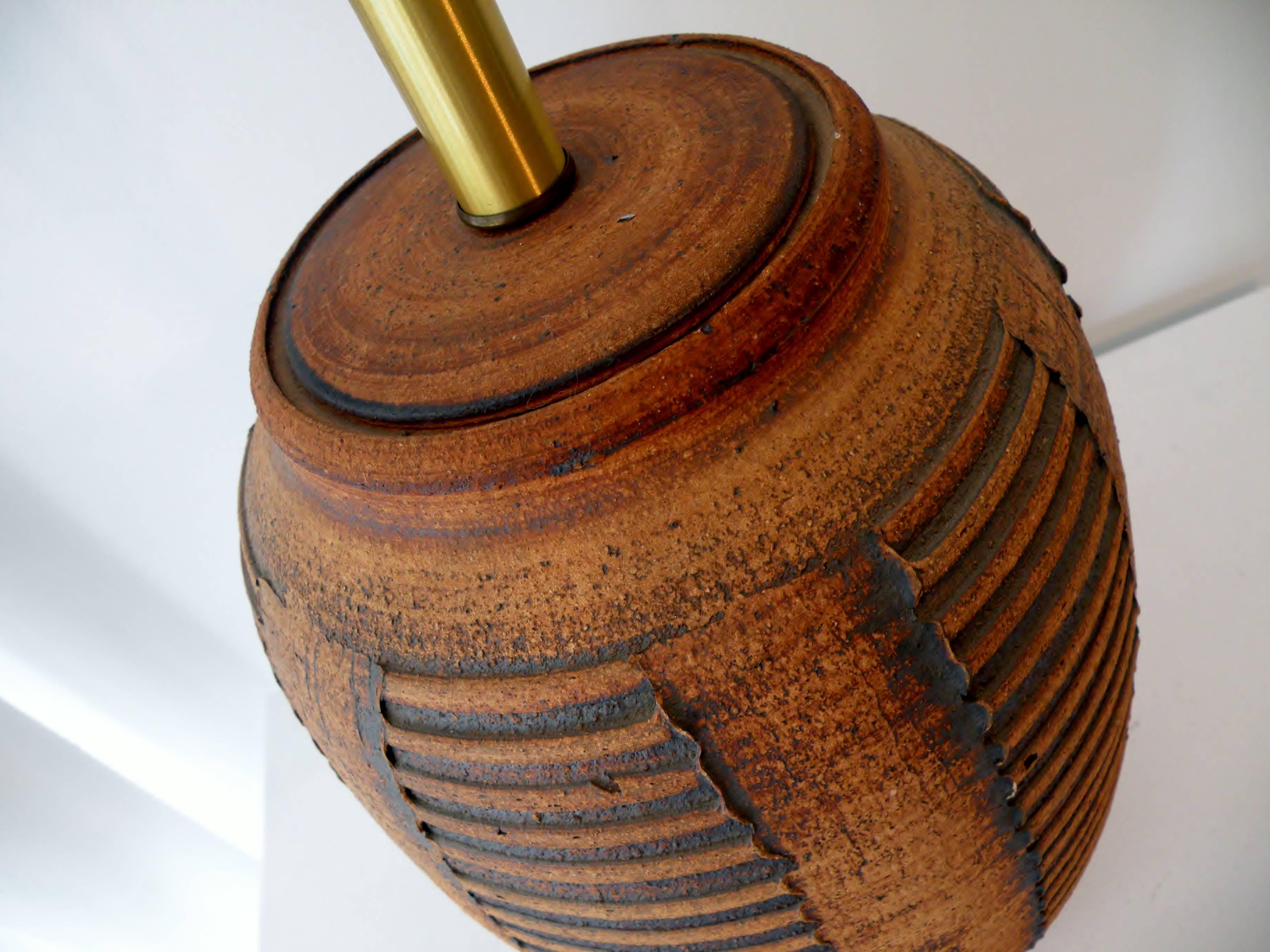 Bob Kinzie Affiliated Craftsmen California Studio Pottery Table Lamp 2