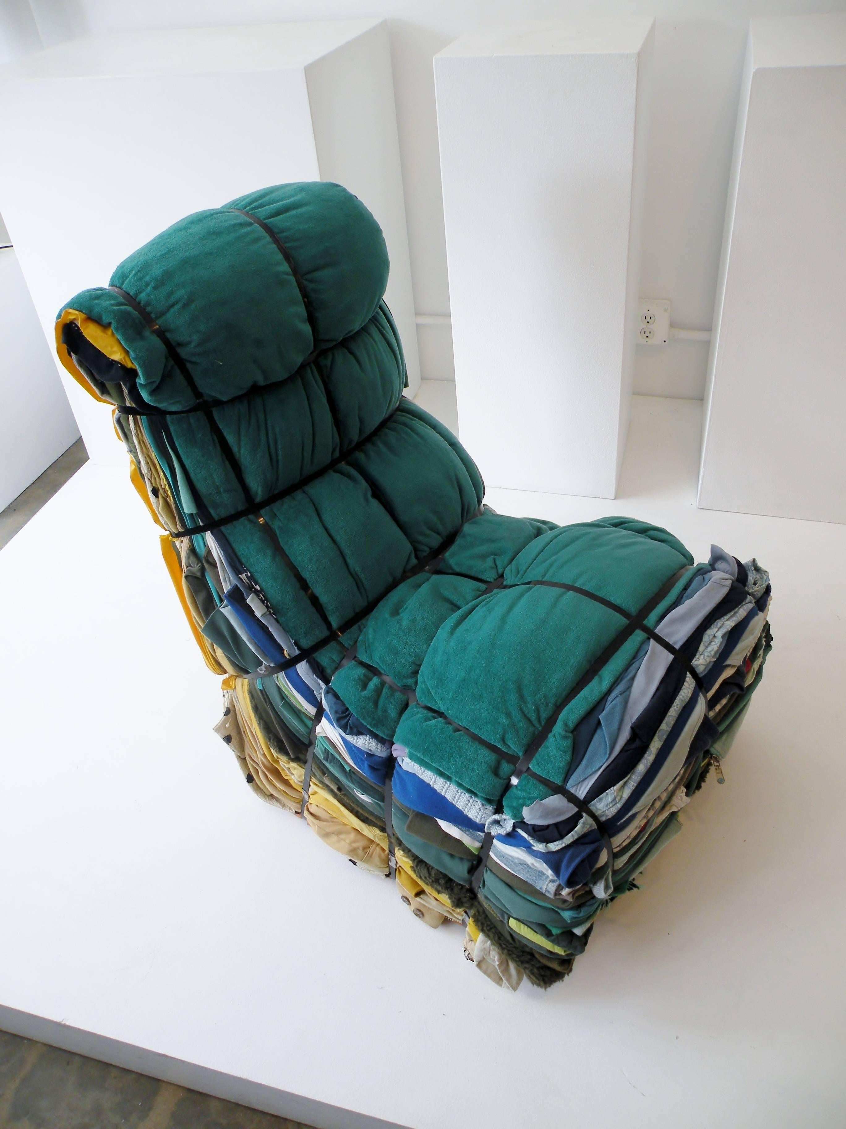 Moderne Chaise Rag Tejo Remy pour Droog Design, 1991 en vente