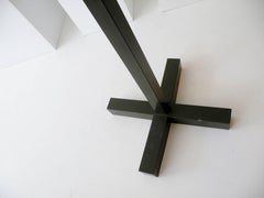 Globe Wernicke Industrial Metal Stand Coat Rack US Army