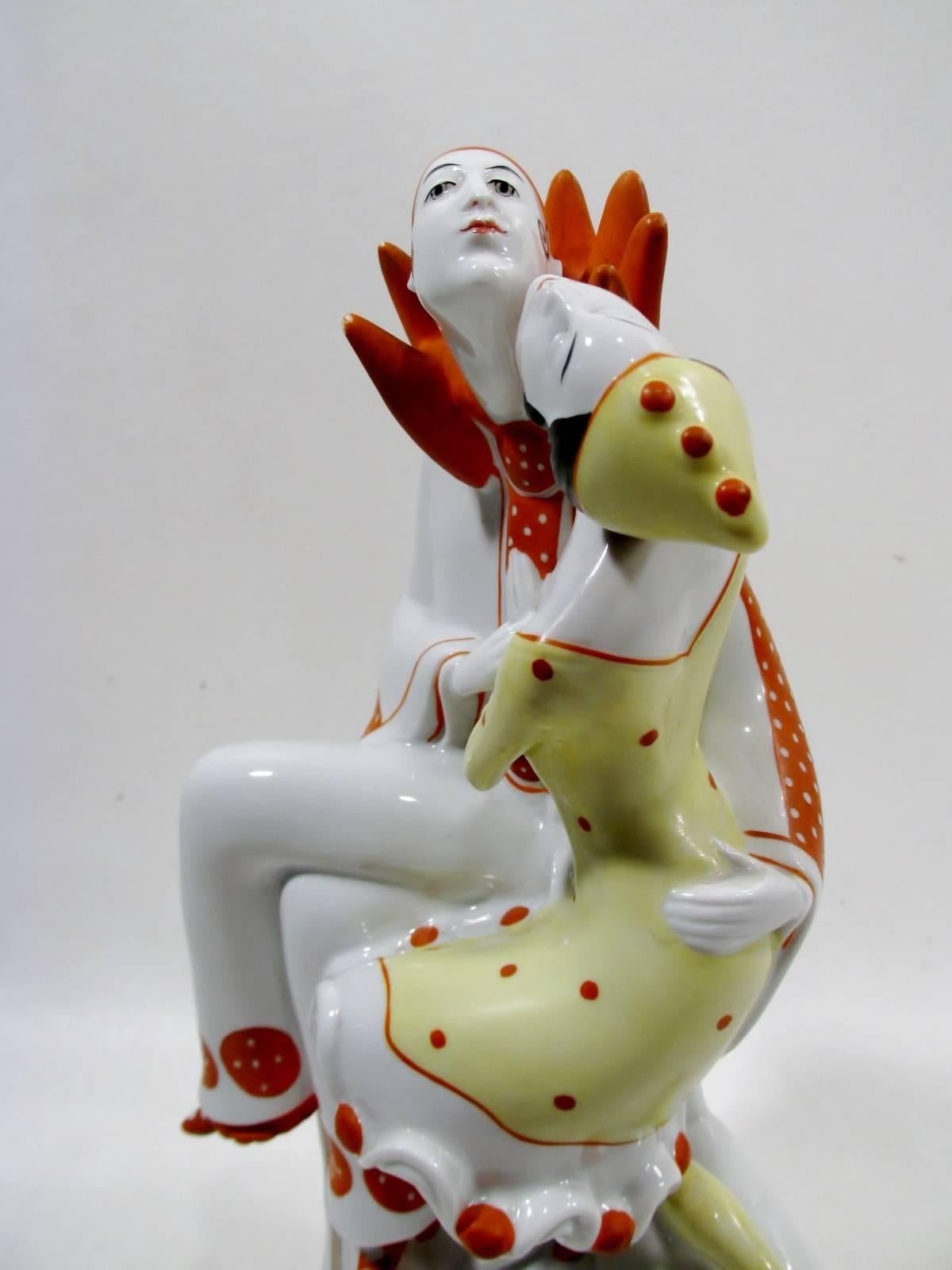 pierrot and columbine