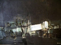 Pawel "Paul" August Kontny Abstract Dimensional Painting Colorado Artist