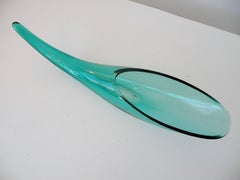 Blenko Wayne Husted 964 Cornucopia Horn of Plenty