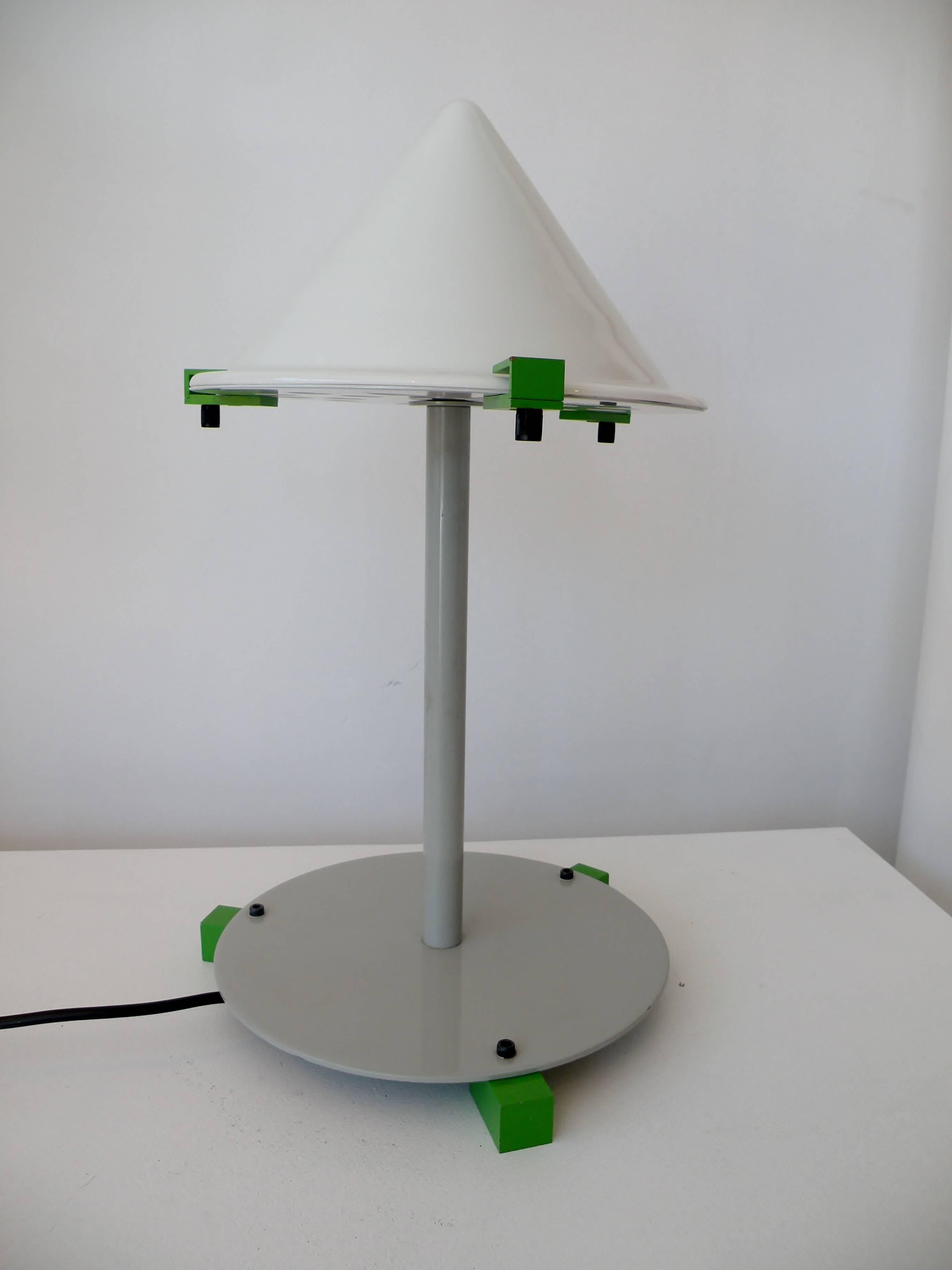 A finely crafted table or desk lamp from the 