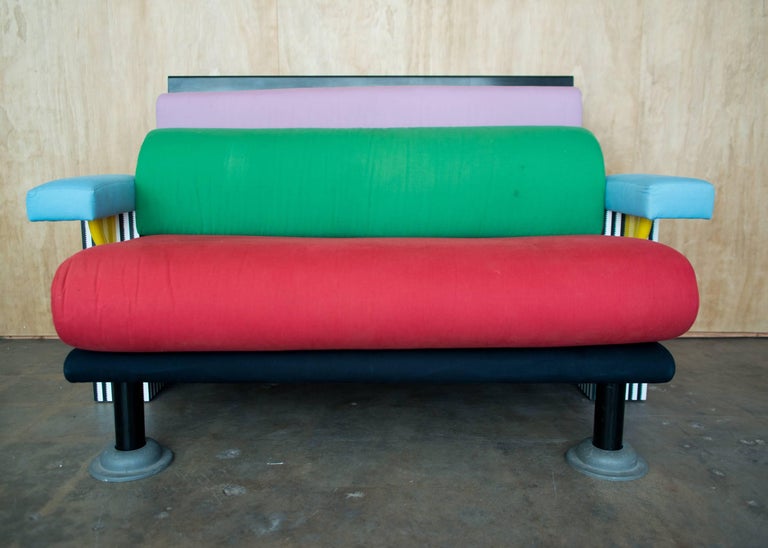 Michele De Lucchi Memphis "Lido" Sofa, 1982 at 1stdibs