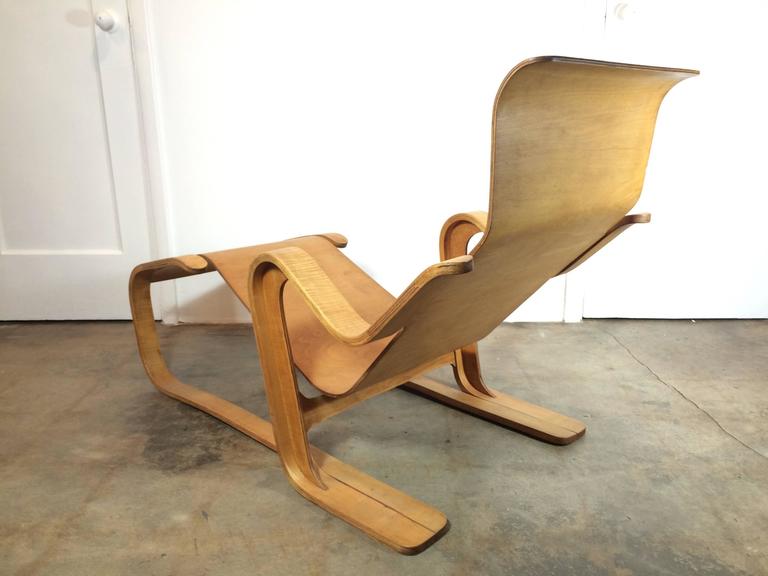 Organic Modern Marcel Breuer Long Chair, 1935-1936