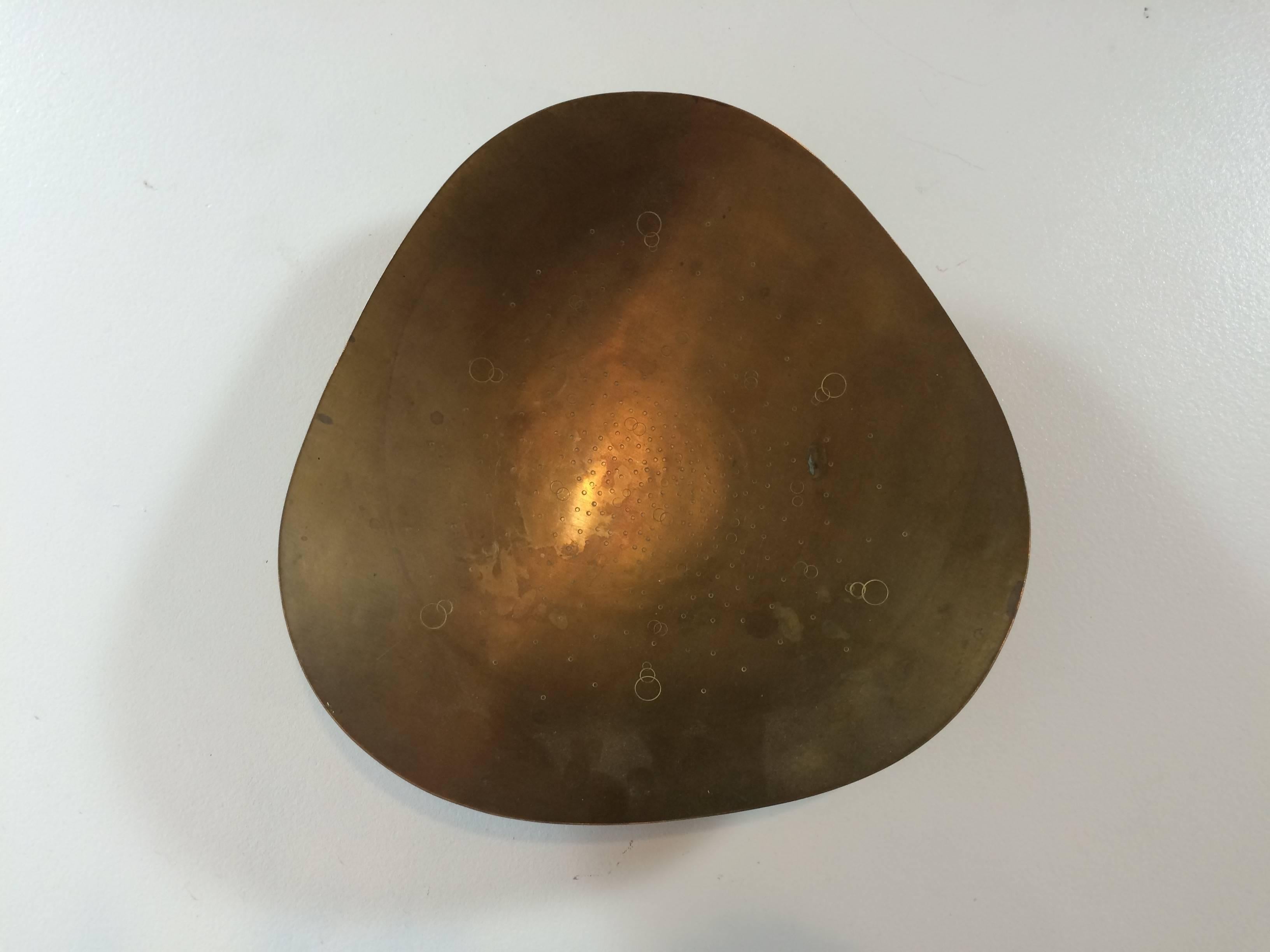 Bauhaus Hayno Focken Brass Dish 