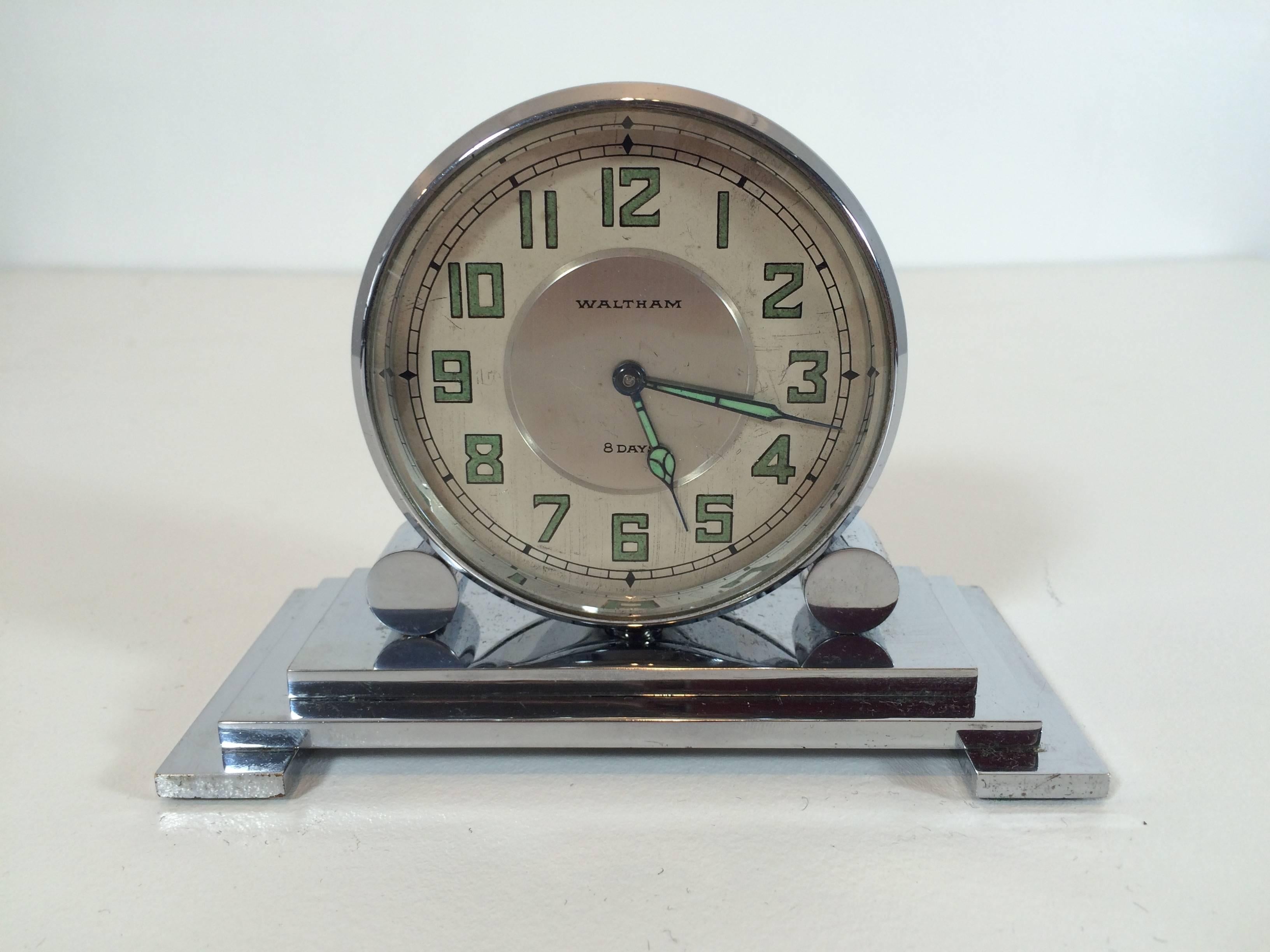 waltham mantel clock