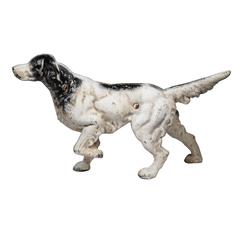 Cast Iron Hubley Pointer Doorstop