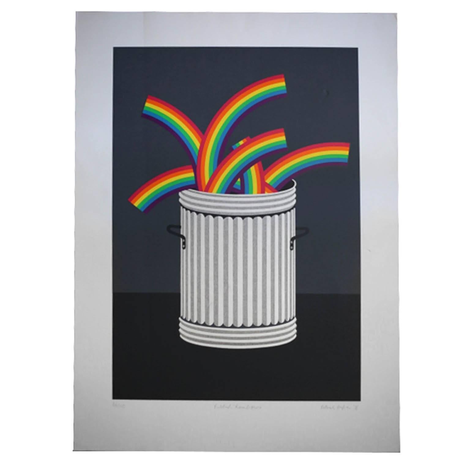 Rubbish Rainbows Patrick Hughes, 1978