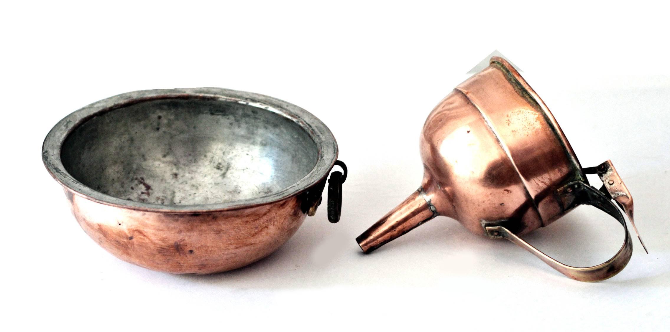 20th Century E. Dehillerin Paris Copper Cooking Pots