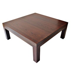 Custom Spencer Fung Wenge Wood Coffee Table