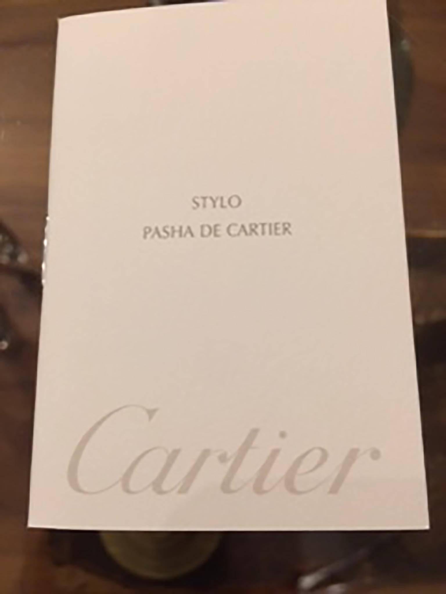 cartier pen box
