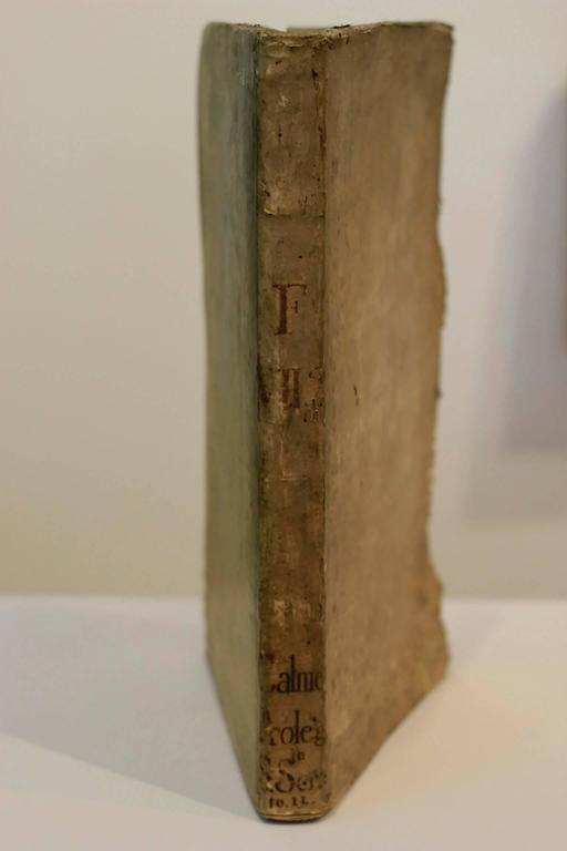 Pair of Early 18th Century Pig Vellum Books at 1stdibs