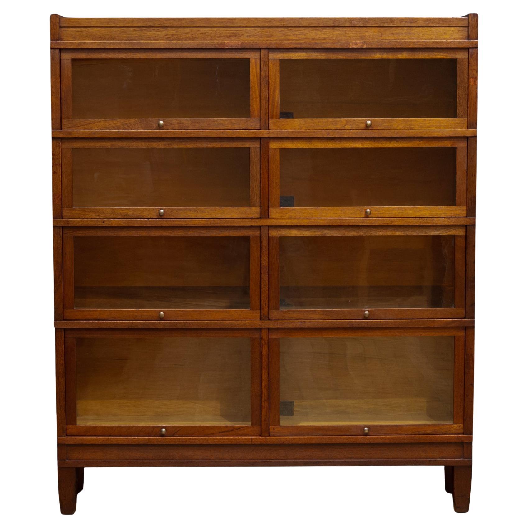 Rare Double Globe-Wernicke 4 Stack Lawyer's Bookcase c.1910-1915