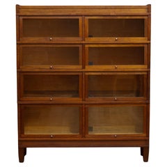 Rare bibliothèque d'avocat à 4 étages A.Wernicke c.1910-1915