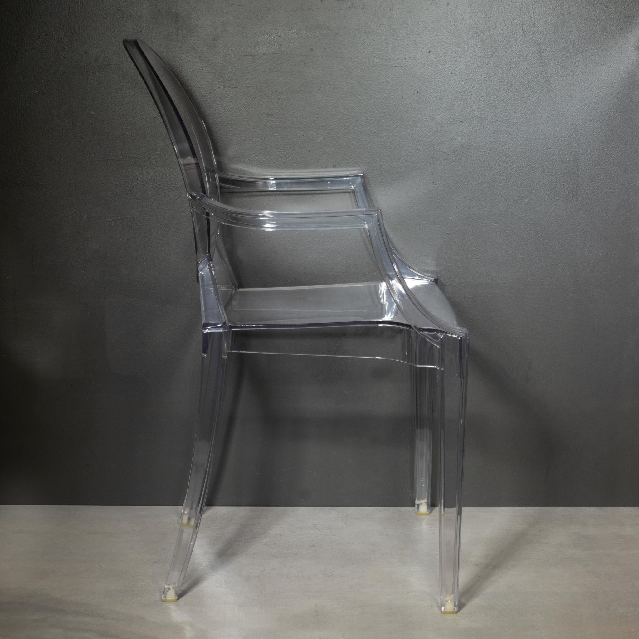 Chaises Louis Ghost de KARTEL en cristal en vente 5