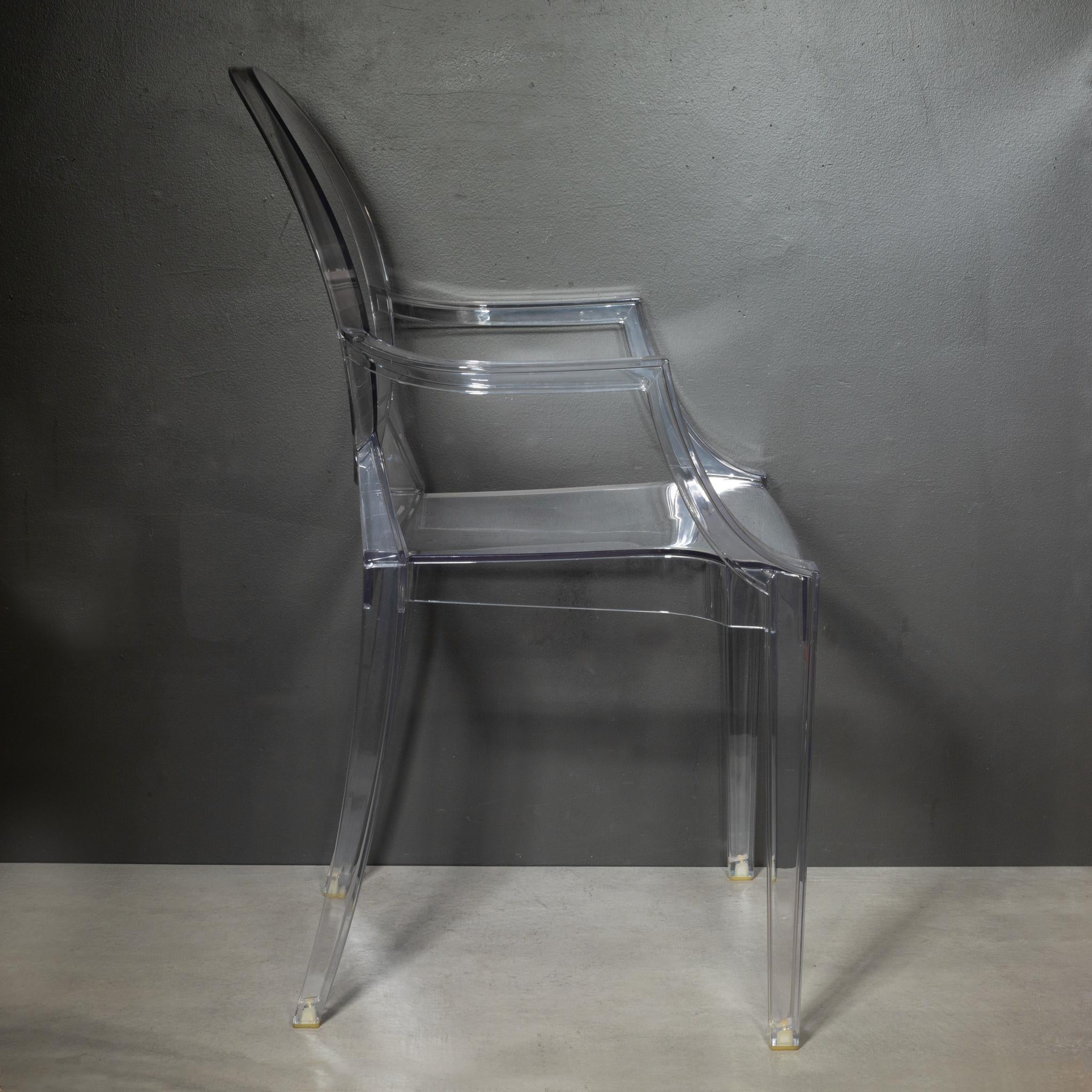 Chaises Louis Ghost de KARTEL en cristal en vente 1