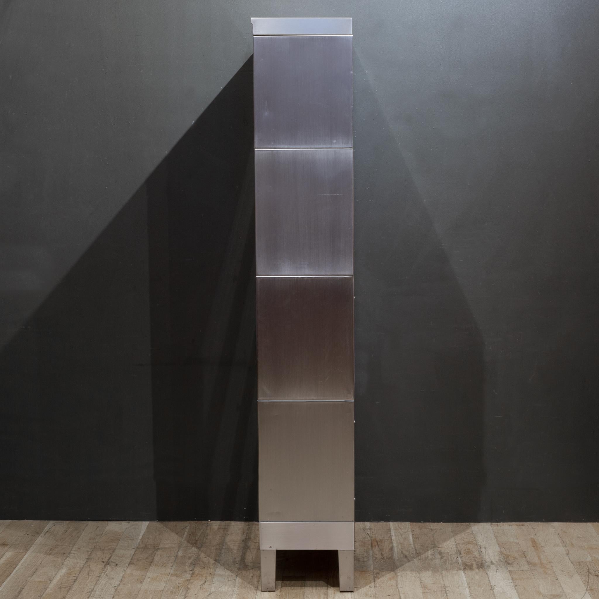 20ième siècle Bibliothèque d'avocat en métal du milieu du siècle A.Wernicke 4 Stack c.1963 en vente