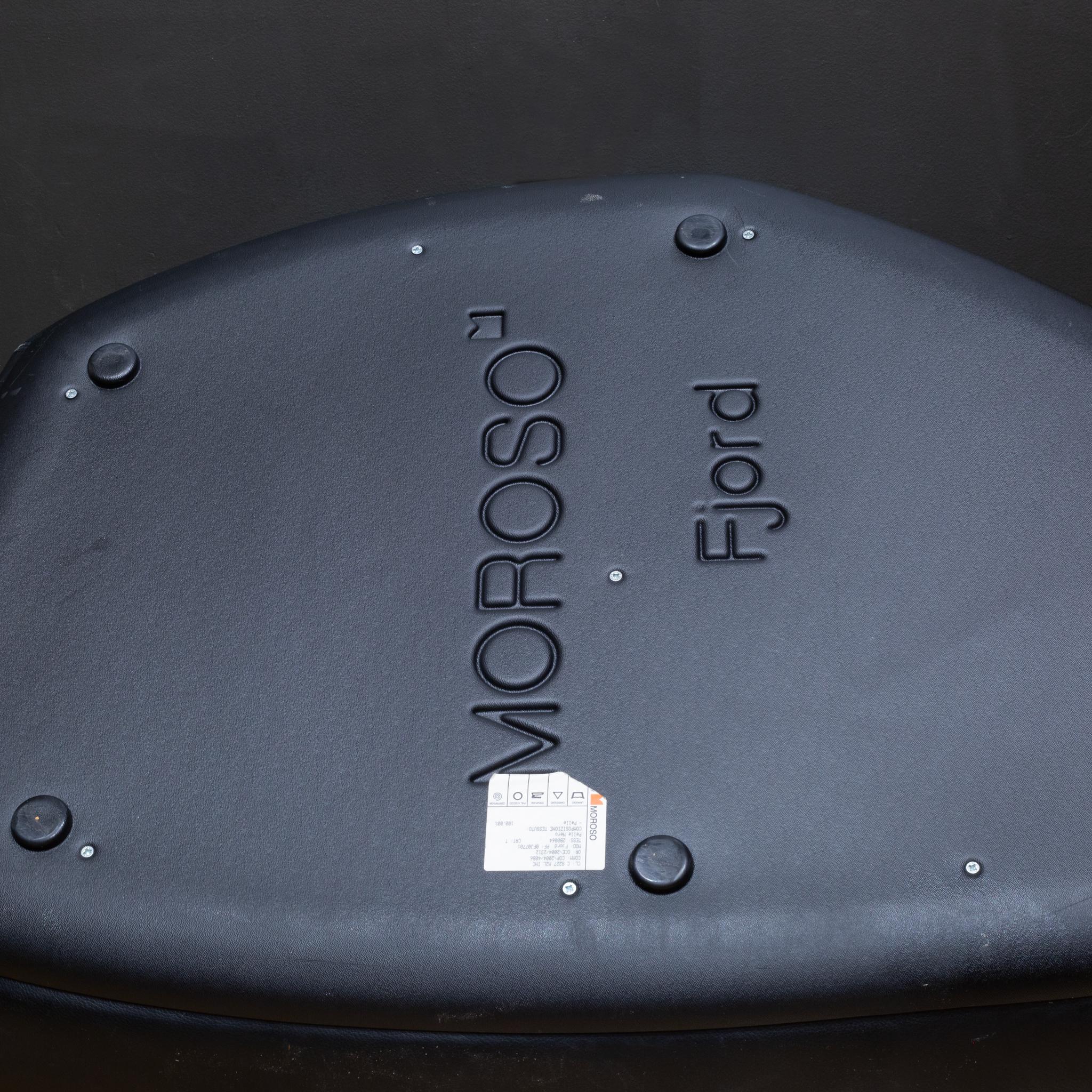 Leather Moroso Fjord Ottoman For Sale 1