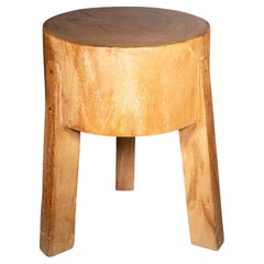 Hand Crafted Wood Stools-7 Available