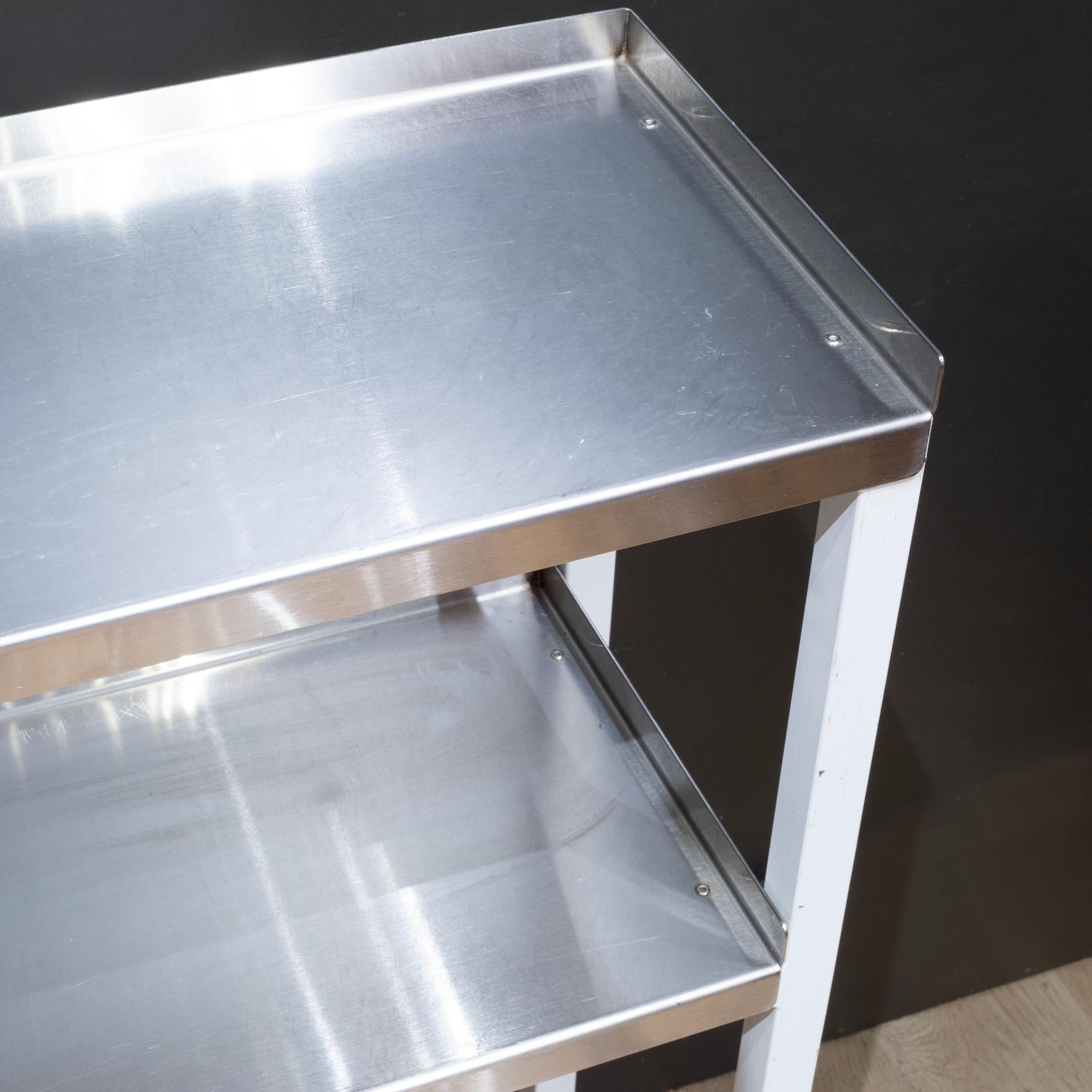 Vintage Metal Hospital Table c.1950 For Sale 3