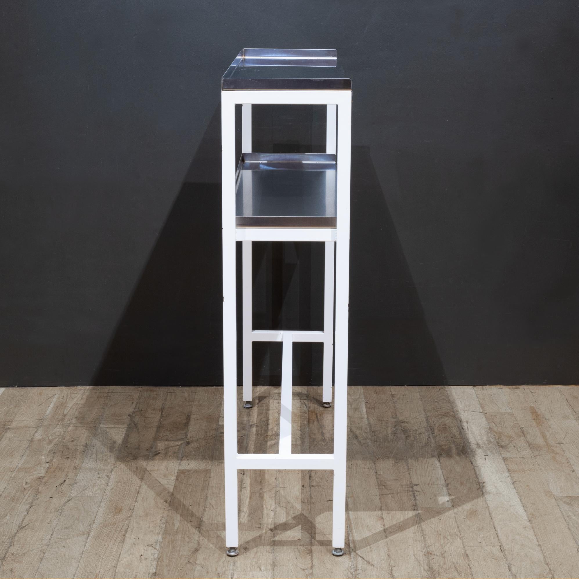 20th Century Vintage Metal Hospital Table c.1950 For Sale