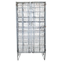 Antique 50 Bottle French Wine Cage c.1930-1940