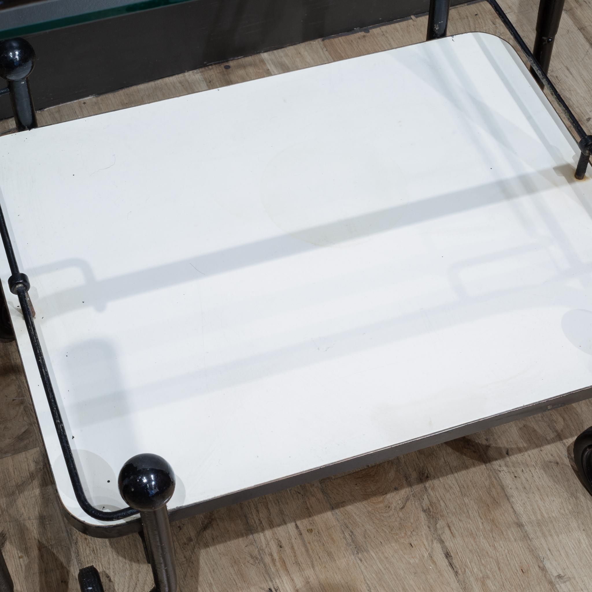 20th Century Mid-century Rolling Bar Cart c.1950 For Sale