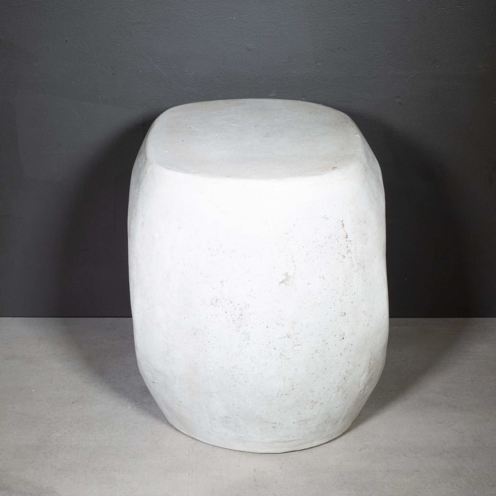 Modern Trou Side Table/Stool For Sale