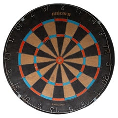 Vintage English Dart Board c.1980