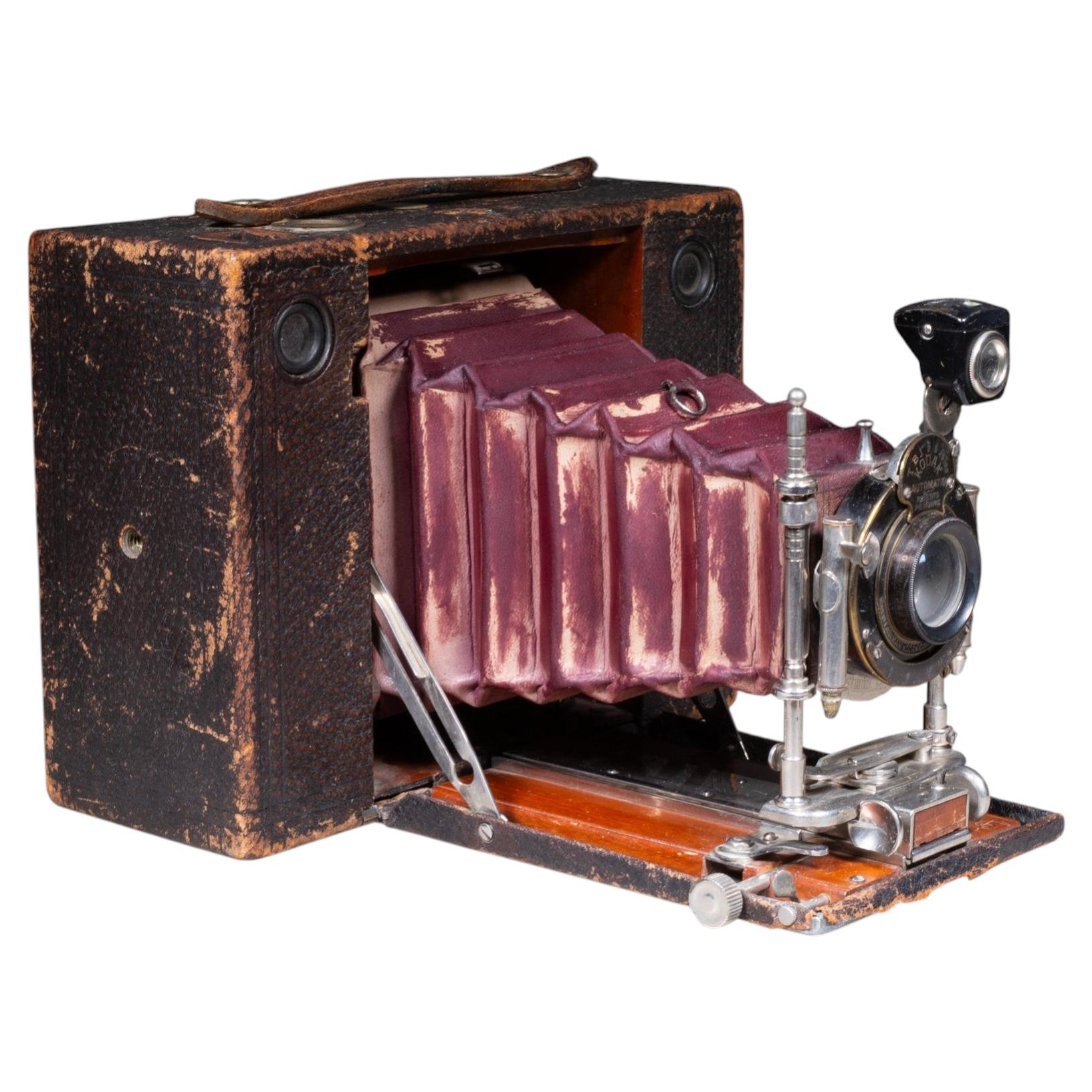 Cámara plegable antigua Kodak n.º 4, modelo E, aprox. 1897-1910 en venta