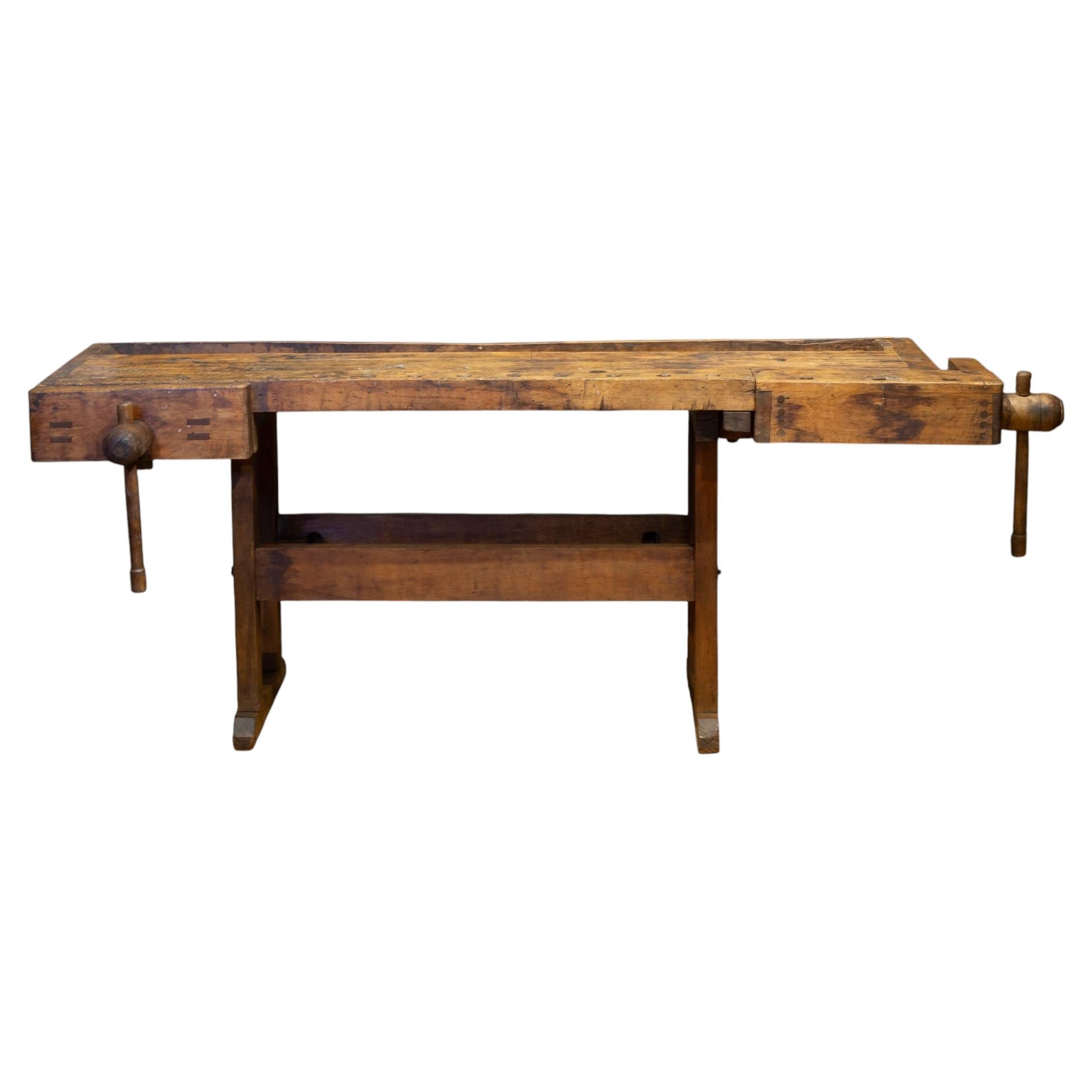Late 19th c. American Carpenter's Workbench, c.1880-1900